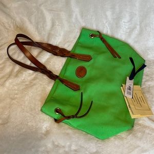 Used Bright Green Nylon Dooney & Bourke